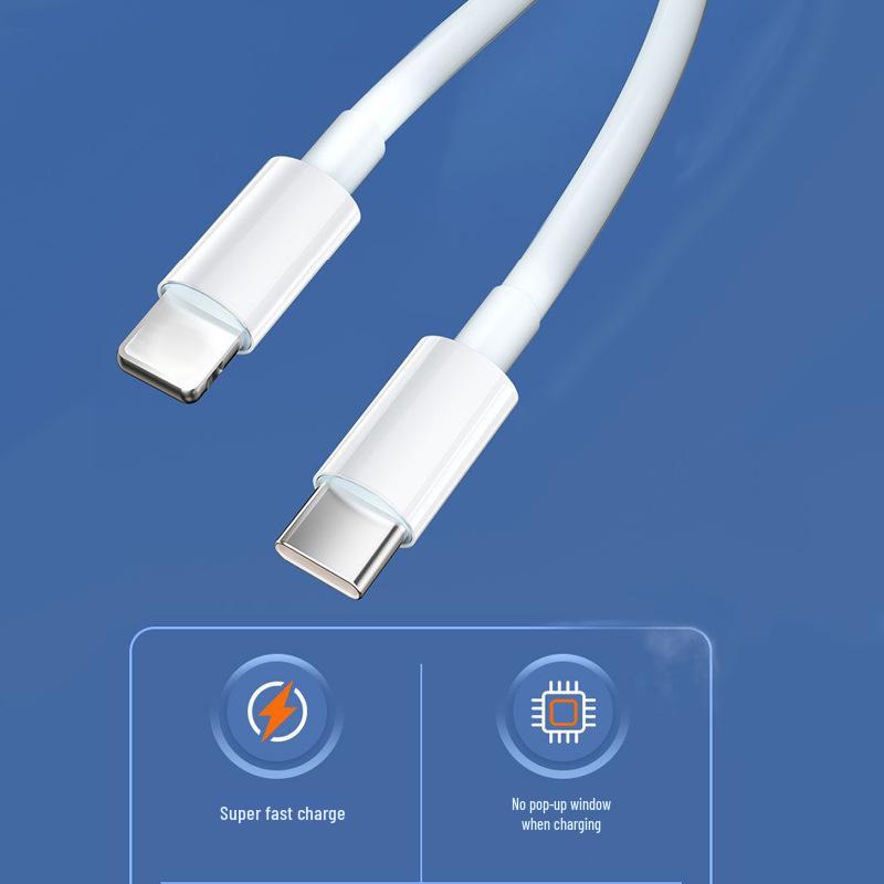 Сверхбыстрый кабель для зарядки 2-в-1 для телефонов Huawei и Apple (Модели 14/15/16/17)