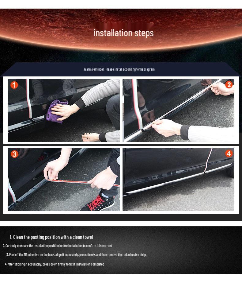 Otai 19 Corolla Дверная панель и защитная накладка на кромку