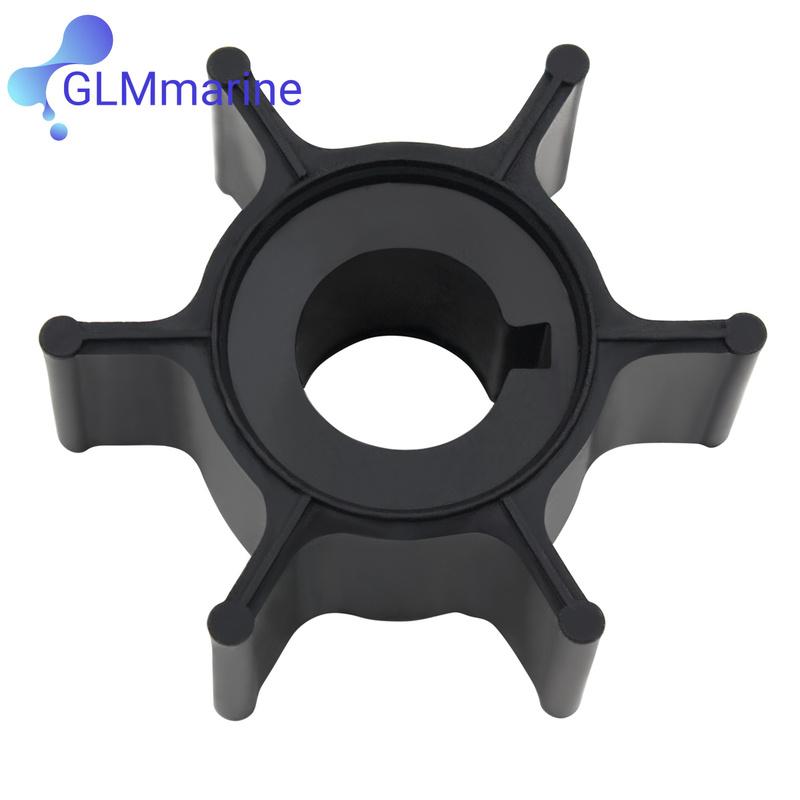 Outboard Impeller Service Parts Kit Fits for Yamaha Marine 2-Stroke 6 8 HP Cooling System Motor Replaces 6G1-44352-00 18-3066