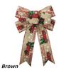 Christmas Hanging Decoration Bow Christmas Tree DIY Ornaments Home Garden Bows Gift Christmas Wedding Party Decoration Supplies