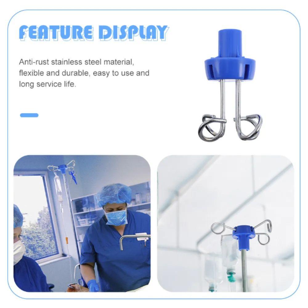 Easy Installation Infusion Rack Stainless Steel Iv Pole Hook  Teaching Supplies