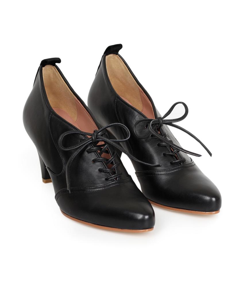 Pleiades Eva Oxford Pumps - Black
