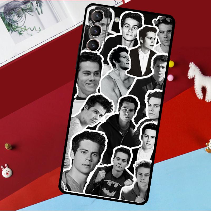 Коллаж Дилан О'Брайен Волк-подросток Чехол для Samsung Galaxy S26 S25 S24 S21 S22 S20 Ultra S9 S10 Plus S23 FE S25 FE Чехол для телефона