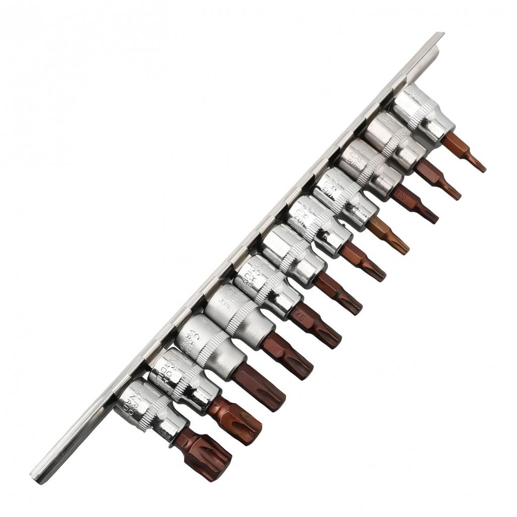 Socket Bits Chrome Vanadium Steel Electric Screwdriver New