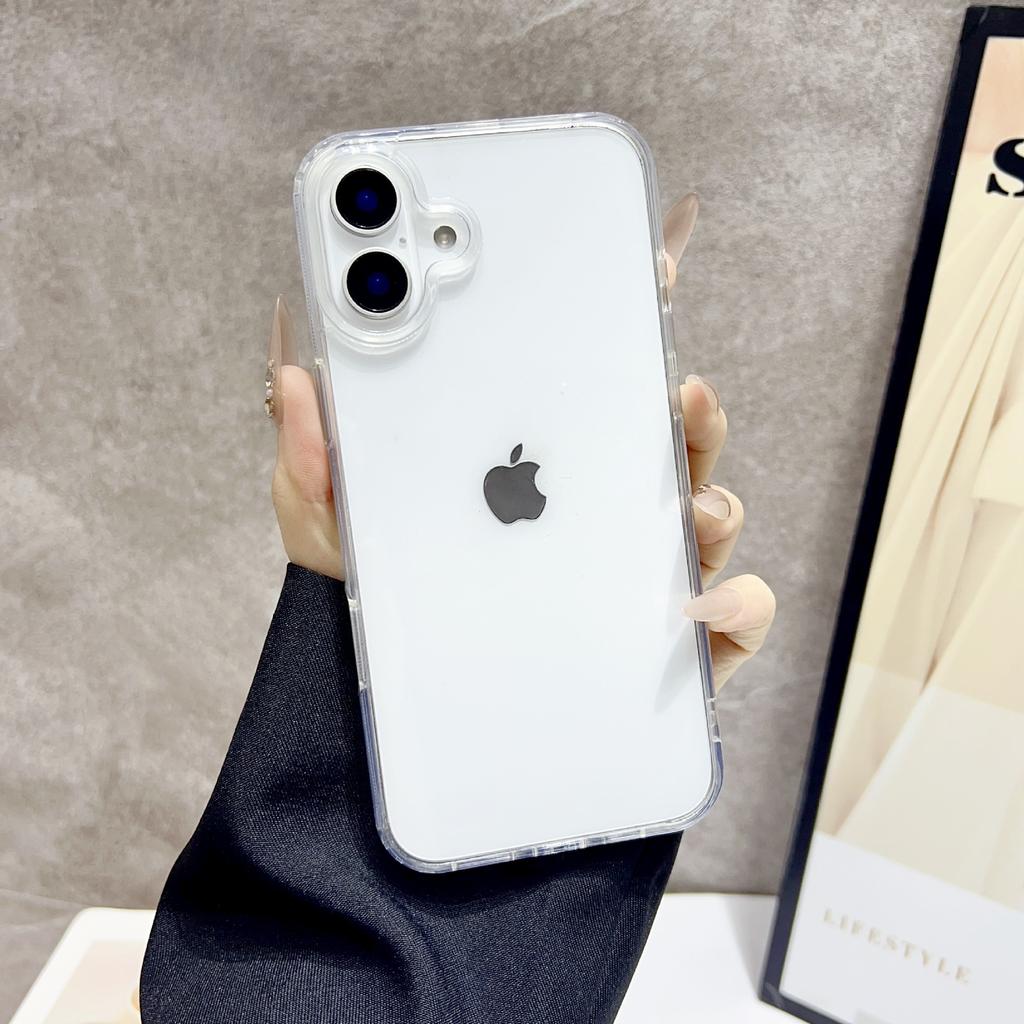 Новая модель, подходит для iPhone16pro, полностью закрывающий акриловый чехол "два в одном" 16E для мобильного телефона Apple 16, защитный чехол 14pm