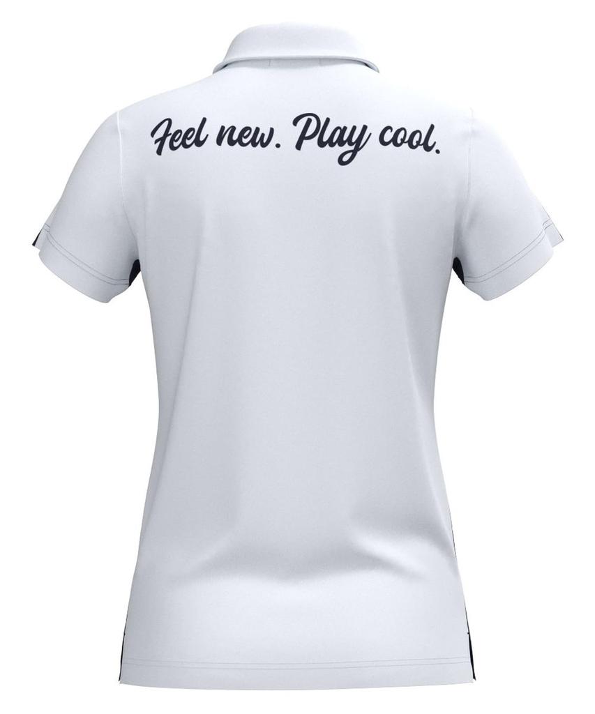 Женская футболка-поло с коротким рукавом Ping Apparel (Крутой стержень: Влагоотводящий, Быстросохнущий, Защита от УФ-лучей) / Гольф / 622-4260810 120_Темно-синий S