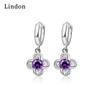 Lindon Copper Alloy Zircon Earrings Drop Earrings For Women Wedding Party Gifts