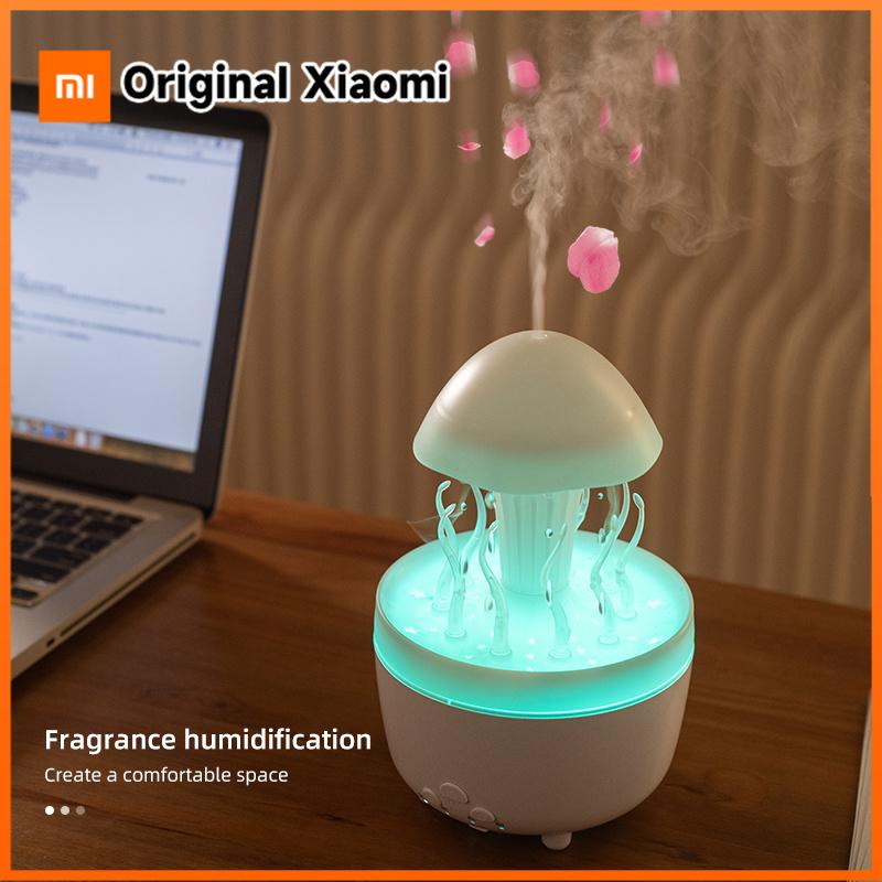 Xiaomi Raindrop Humidifier Jellyfish Seaweed Shape Aromatherapy Diffuser 300ml with Remote Control Can be Timed for Bedroom Office