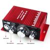 PolarLander MA170 Mini Small Amplifier Car Amplifier 2.0 20W Home Desktop Computer Amplifier HiFi Red