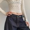 Thin Women's Belt PU Leather Dress Jeans Belt Simple Waist Belt  Ladies