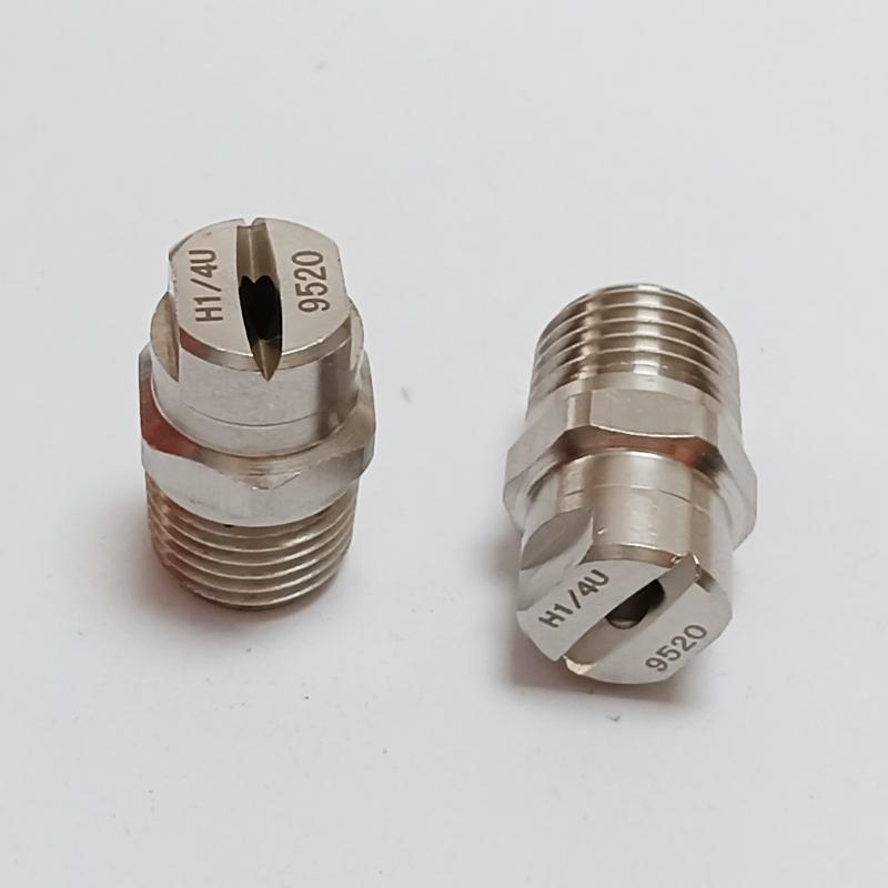 1/4" BSPT нержавеющая сталь плоскоструйная форсунка для очистки