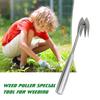 4 Teeth Multifunctional Hand Weeder Digging Tool Outdoor Gardening Handle For Garden Gadgets Ge Y3N9
