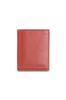 Мужской кошелек из красной загорелой кожи с отделением для карт Cross