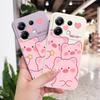 Чехол для телефона "Счастливая свинья" для Xiaomi Poco F8 F7 X7 X6 F6 M6 M5 M5S F5 X5 F4 X4 M4 F3 M3 X3 Pro 4G 5G GT Силиконовый чехол