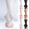 Girls' Dance Tights - Breathable Footed Tights With Hole Design