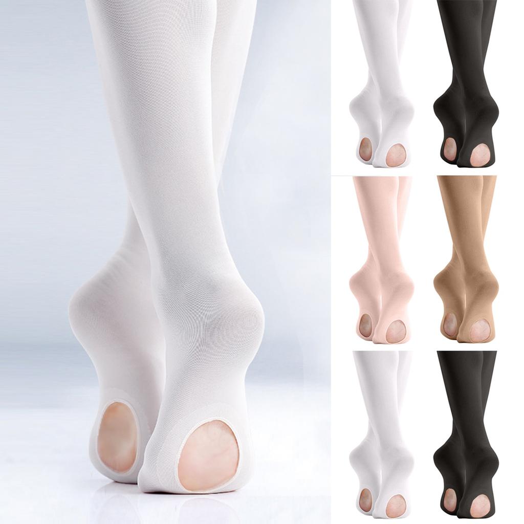 Girls' Dance Tights - Breathable Tights With Hole Design