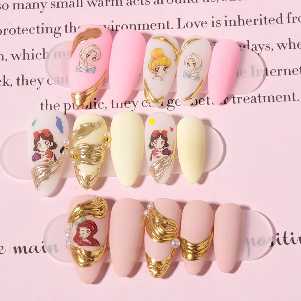 Дизайн Корова Маникюр DIY Nail Art Наклейка для ногтей с принтом коровы самоклеящаяся наклейка 3D неправильные пятна