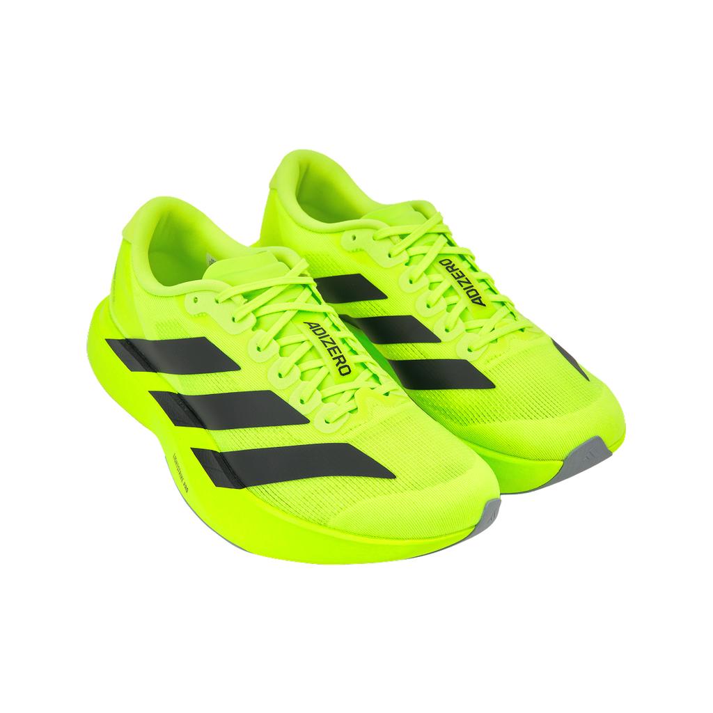 adidas Мужские кроссовки Adizero Evo SL Lucid Lemon Зеленый Core-Black Metallic-Silver JR3416