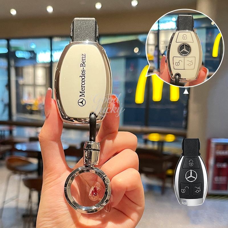 AABIC1 New TPU For Mercedes-Benz C260l Car Key Set New C-class E-class S-class GLC Bag GLE Buckle EQB Shell EQA High-grade Female