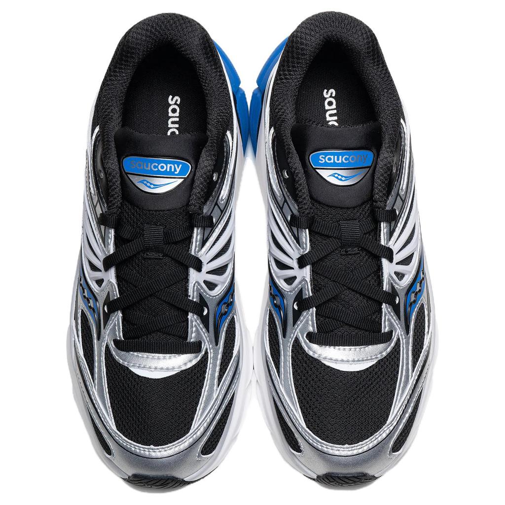 SAUCONY Guard 2K Удобные Модные Нескользящие Прочные Низкие Повседневные Кроссовки Унисекс Повседневная Обувь Серебристо-Черный S28237-8