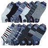 [HARUSAKU] носки-кроссовки мужские женские носки носки длиной до щиколотки комплект из 12 пар