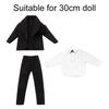 Accessories Suit Clothes Wedding Party Suit 1/6 Doll Clothes Daily Wear Male Doll Shirt Casual Suit