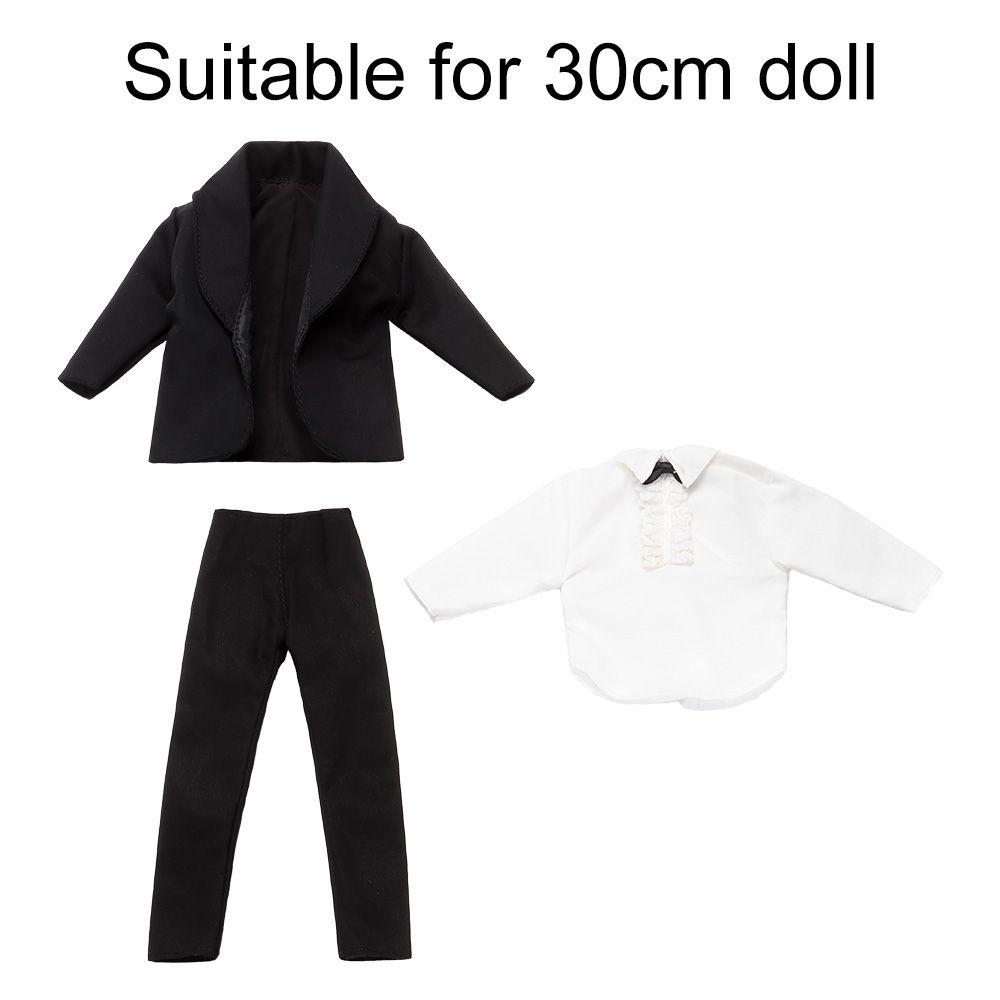 Accessories Suit Clothes Wedding Party Suit 1/6 Doll Clothes Daily Wear Male Doll Shirt Casual Suit