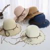 Western Country Style Folding Straw Hats Wide Brim Women's Sun Hat  Girls
