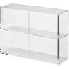 Подставка MUJI Acrylic Collection с регулируемой шириной x Глубина x Высота 02856120 Дверца, Маленькая, Прибл.. 25,2 8,4 18,4 см,