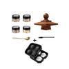 Cocktail Smoker Kit for Bourbon Whiskey Gifts for Men Drink Smoker Infuser Old Fashioned Smoker Kit with Wood Chips for Bar Tool