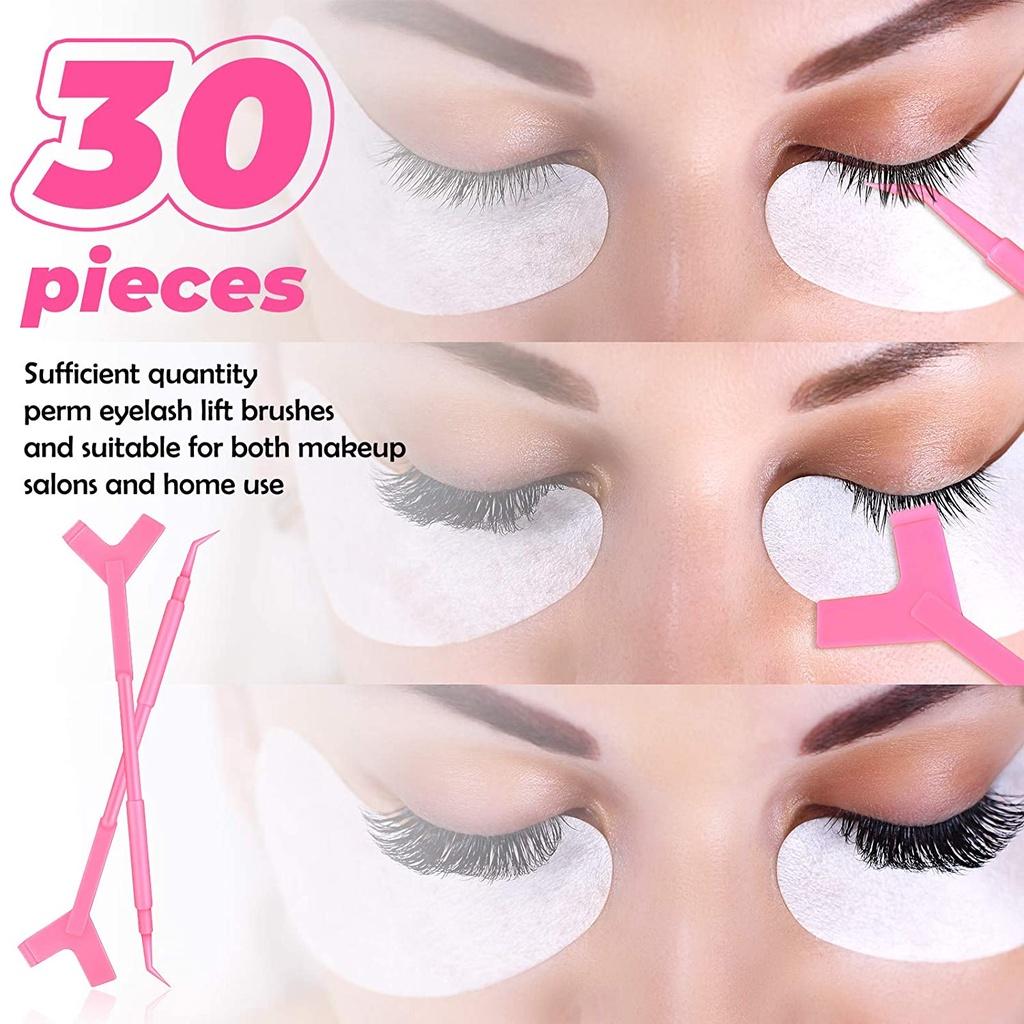 Three In One Y-shaped Comb Scraper for Eyelash Lifting