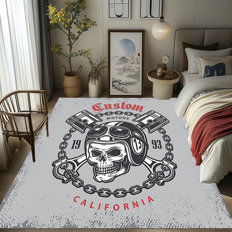 Vintage Custom Motors California carpet Living room and bedroom mats Doormat Room Dormitory decoration Doormat