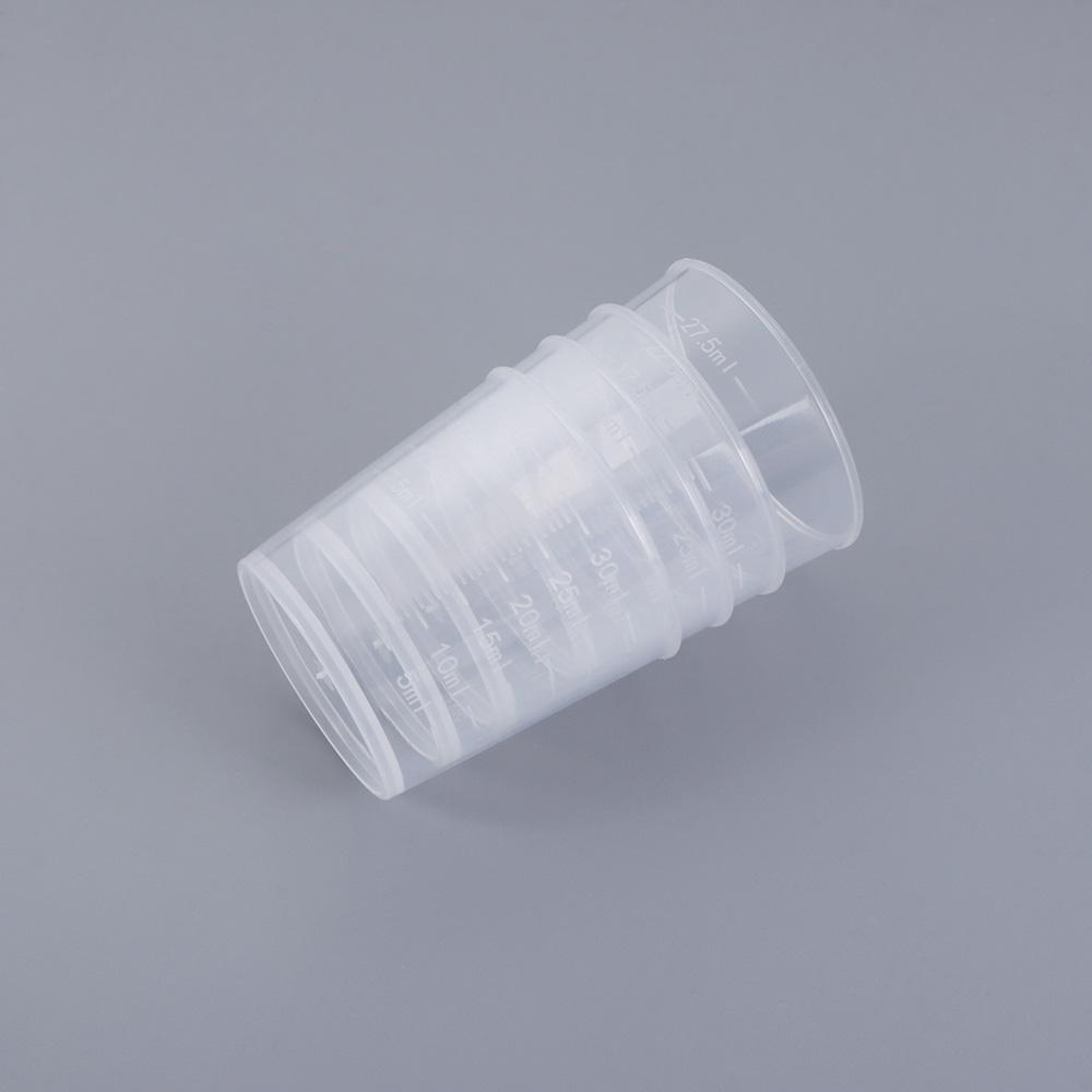 Epoxy Mixing Plastic Transparent Resin Container Graduated Cups Scale Cups Measuring Tool