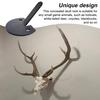 Whitetail Deer Skull Mount Hanger Strong Load-bearing Invisible Design Quick Installation Wall-Mounted Hanger Deer Skull Holder