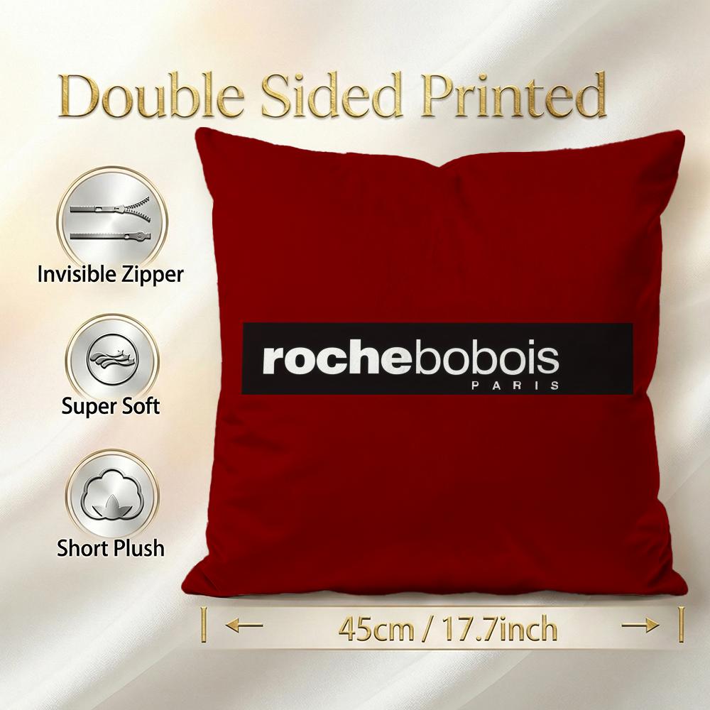 Brand Roche Bobois Cushion Cover 1Pcs Decorative Covers Soft Cushion Case For Sofa Couch Decor 40X40 45X45 Pillowcases