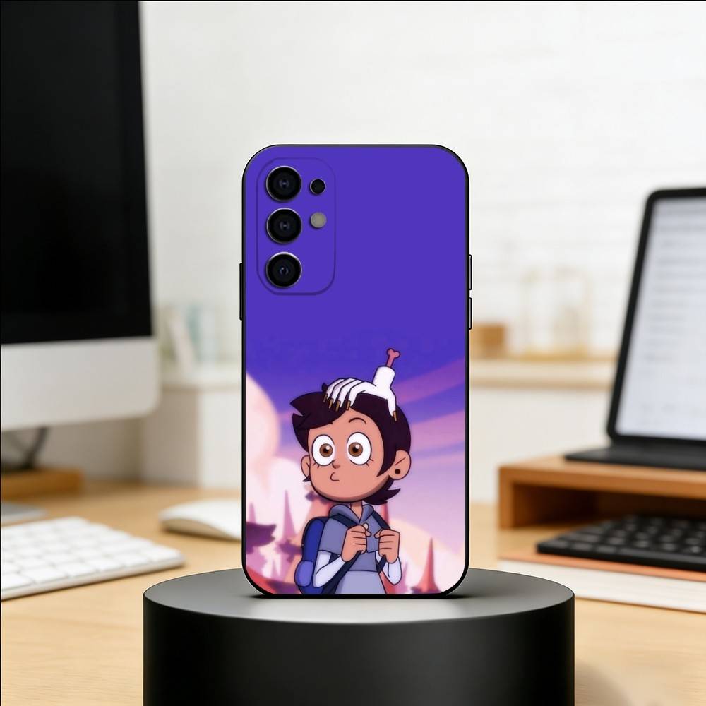Чехол для телефона «Дом совы» Луз Носеда Для Samsung S25, S24, S21, S22, S23, S30, Ultra, S20, Plus, Fe, Lite, Note, 10, Черный чехол