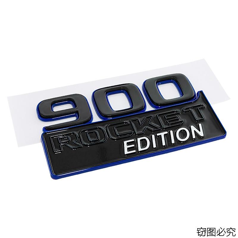 700 800 900 ROCKET EDITION boot label for Mercedes w3 G-class refit brabus ROCKET version rear trunk car stickers accessories w3
