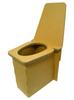 Keihanshikou Simple Toilet Brown Ширина 38 x Глубина 44 x Высота крышка картонная Simple Toilet Toilet 42.5 см (когда закрыто) @(В)