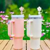 Soft Silicone Straw Covers Dust-Proof Flower Straw Toppers Creative Drinking Dust Cap  for Tumblers