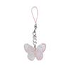 Acrylic Laser Butterfly Phone Pendant DIY Handmade Sweet Phone Lanyard  Mobile Phone Accessories