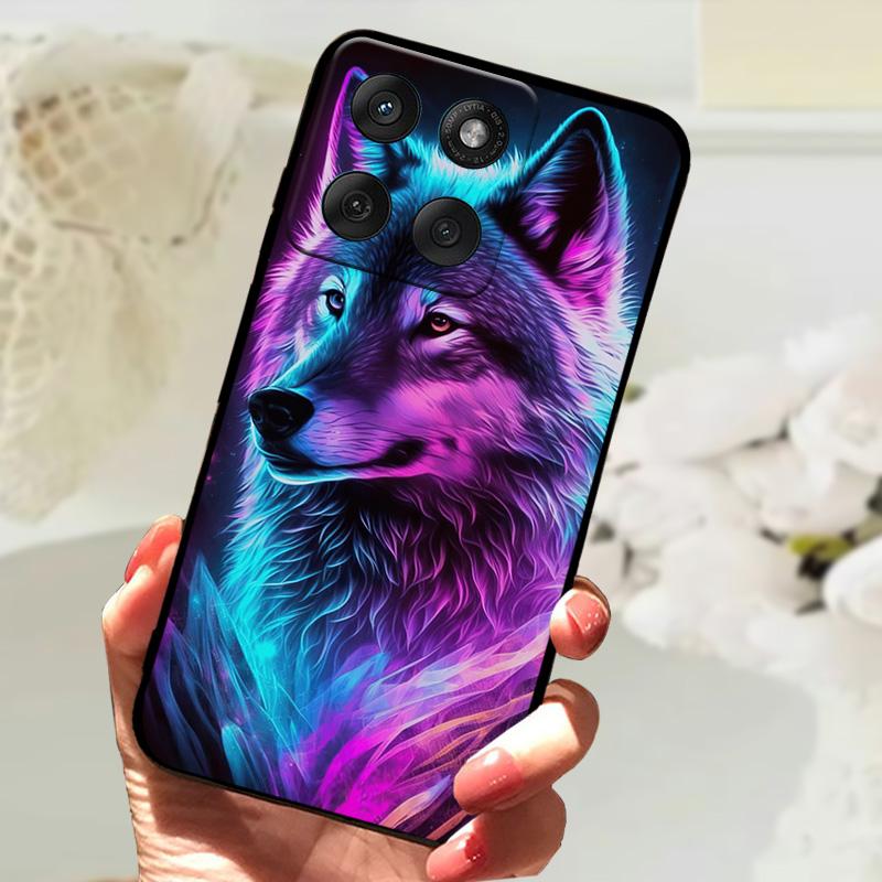 Модные чехлы для Motorola Edge 60 Fusion 5G, противоударный бампер, мягкая крышка для телефона для Moto Edge60 Fusion, силиконовый защитный чехол