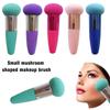 Кисти для макияжа с грибной головкой, пудра, косметическая губка с ручкой, женские модные профессиональные инструменты для макияжа