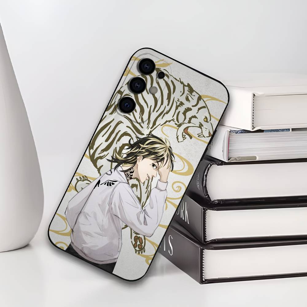 Чехол для телефона Kazutora Hanemiya T-Tokyo R-Revengers Силиконовый Мягкий Для Samsung S25,S24,S21,S22,S23,S30,Ultra,S20,Plus,Fe,Lite