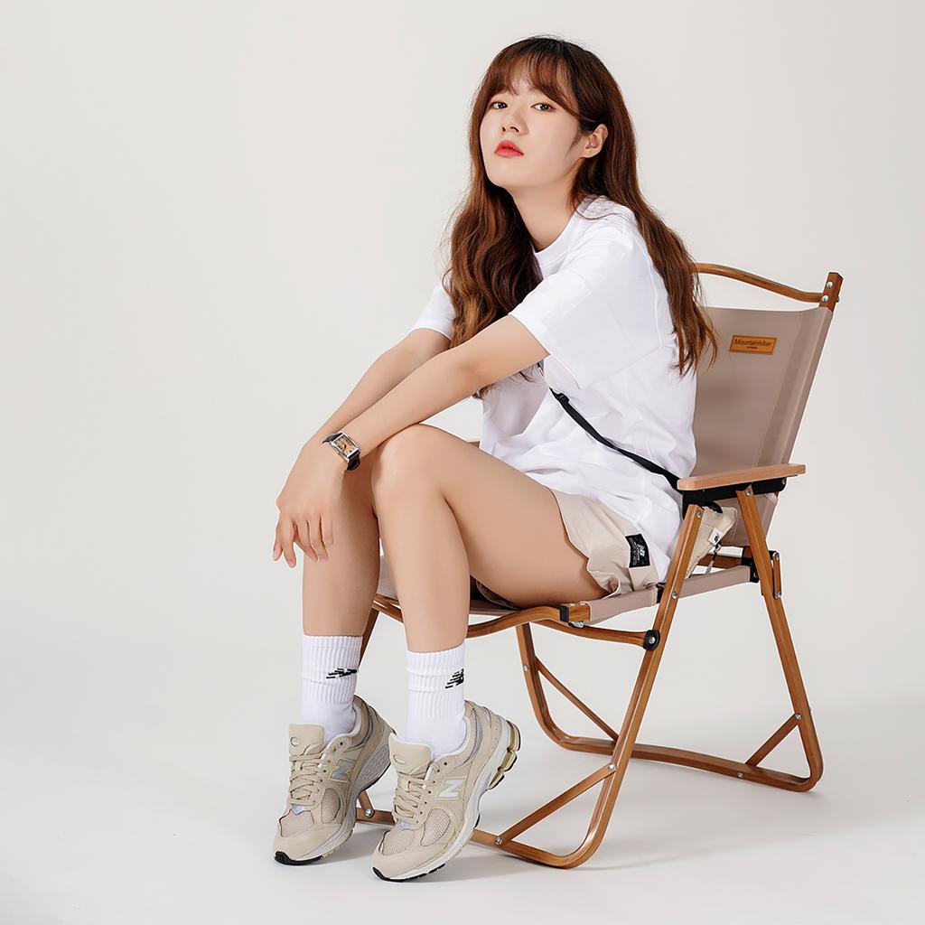 New Balance 2002R Khaki Unisex Sneakers Brown Silver ML2002R2