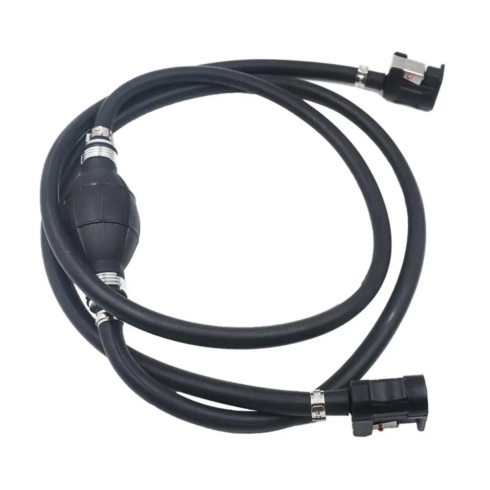 For Yamaha Outboard 2.1m 3m Fuel Line Assembly 1/4 Inch 6mm Gas Hose Connector Primer Bulb Motor Boat Pipe Marine Engine Part