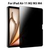 Privacy Tempered Glass For iPad A16 Screen Protector Air 11th M3 M4 4 5 Pro 13 12.9 M5 2026 10 9th 10th Generation Mini 6 7 Film
