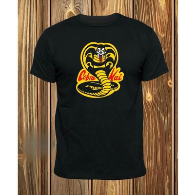 Cobra Kai Новые футболки Футболки Мужская одежда Дизайнерская одежда для мужчин Новые топы и футболки Футболки из хлопка с рисунком 2000 года