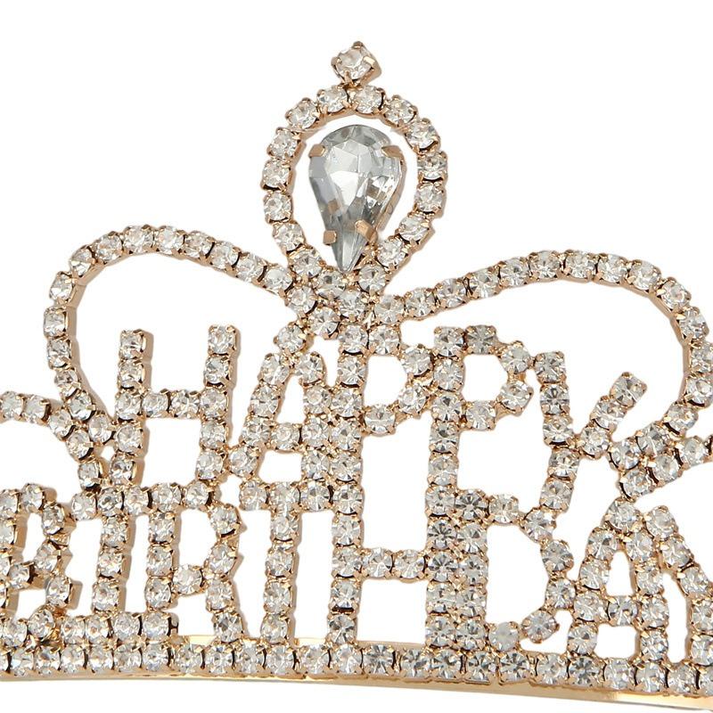 Коготь цепочка стиль корейская мода новый корона на день рождения с днем рождения с днем рождения обруч для волос повязка на голову аксессуары для волос