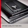 SanDisk 128 ГБ USB Type-C OTG 2-в-1 флеш-накопитель sandisk ultrd Dual Drive Luxe 64 ГБ 256 ГБ 512 ГБ Металлический USB-накопитель Для ПК/Mac/iPad/Телефона