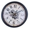 Retro Creative Wall Clock Silent Clock Home Living Room Modern Simple Creative Round Decorative Table
